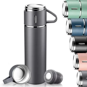 Bouteille isotherme démontable avec couleurs disponibles