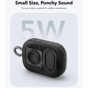 Haut-parleur Bluetooth Anker Soundcore Select 4 Go – Son puissant 5W avec radiateurs passifs.