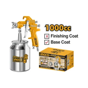 Pistolet à peinture INGCO 1000cc pour couche de base