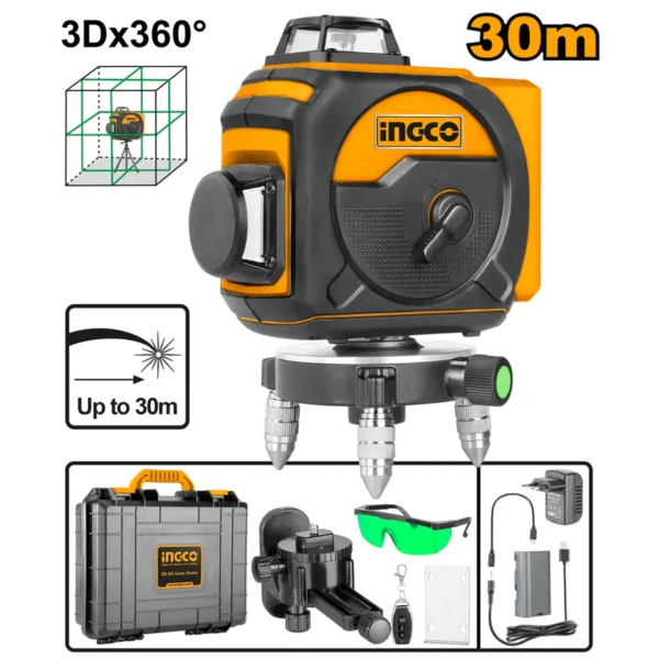 Laser INGCO HLL255267 – Précision et performance optimales - fingodor.com