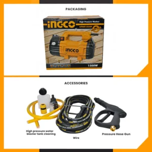 Nettoyeur haute pression 1500W INGCO HPWR15028 – efficace – Image 2