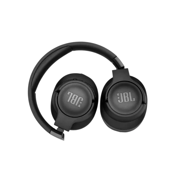 Casque JBL TUNE 710BT - Design pliable. - fingodor.com Casque JBL TUNE 710BT plié pour un transport facile.