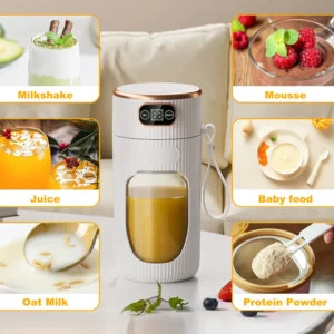 Blender Portable Rechargeable | Écran LED | Mixage Ultra-Fin – Image 2