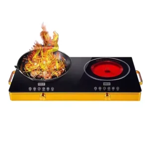 Plaque de Cuisson Vitrocéramique Double | Design & Performance – Image 2