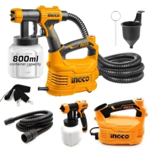 Pistolet INGCO SPG5008 – 500W, tuyau flexible, 800ml – Image 1