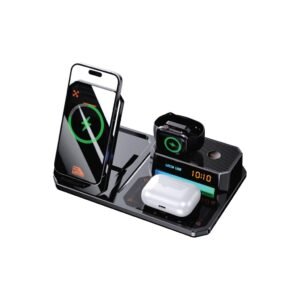 Chargeur sans fil multifonction pro – Green Lion 6 en 1 – Image 1