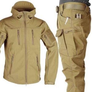 Ensemble tactique imperméable – veste + pantalon – Image 3