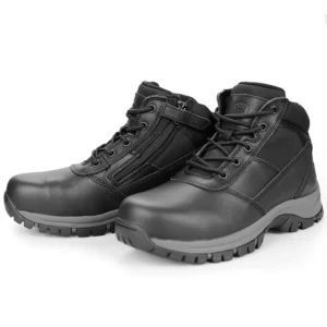 Chaussure de sécurité noire antidérapante et résistante