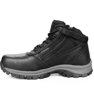 Chaussure de sécurité noire antidérapante et résistante – Image 4